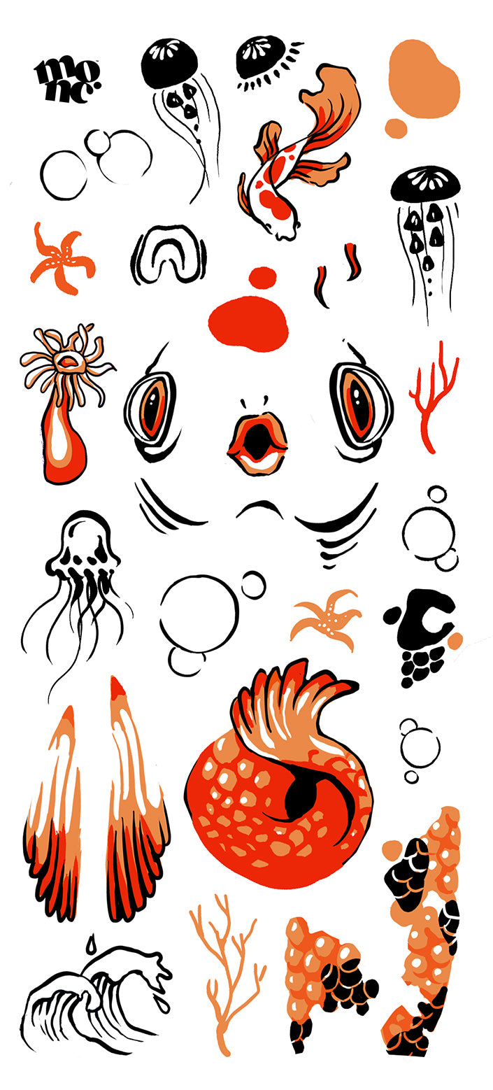 חנוכיה מגניבה מקורית ומיוחדת לעיצוב אישי עם קעקועים | עיצוב ישראלי יוקרתי